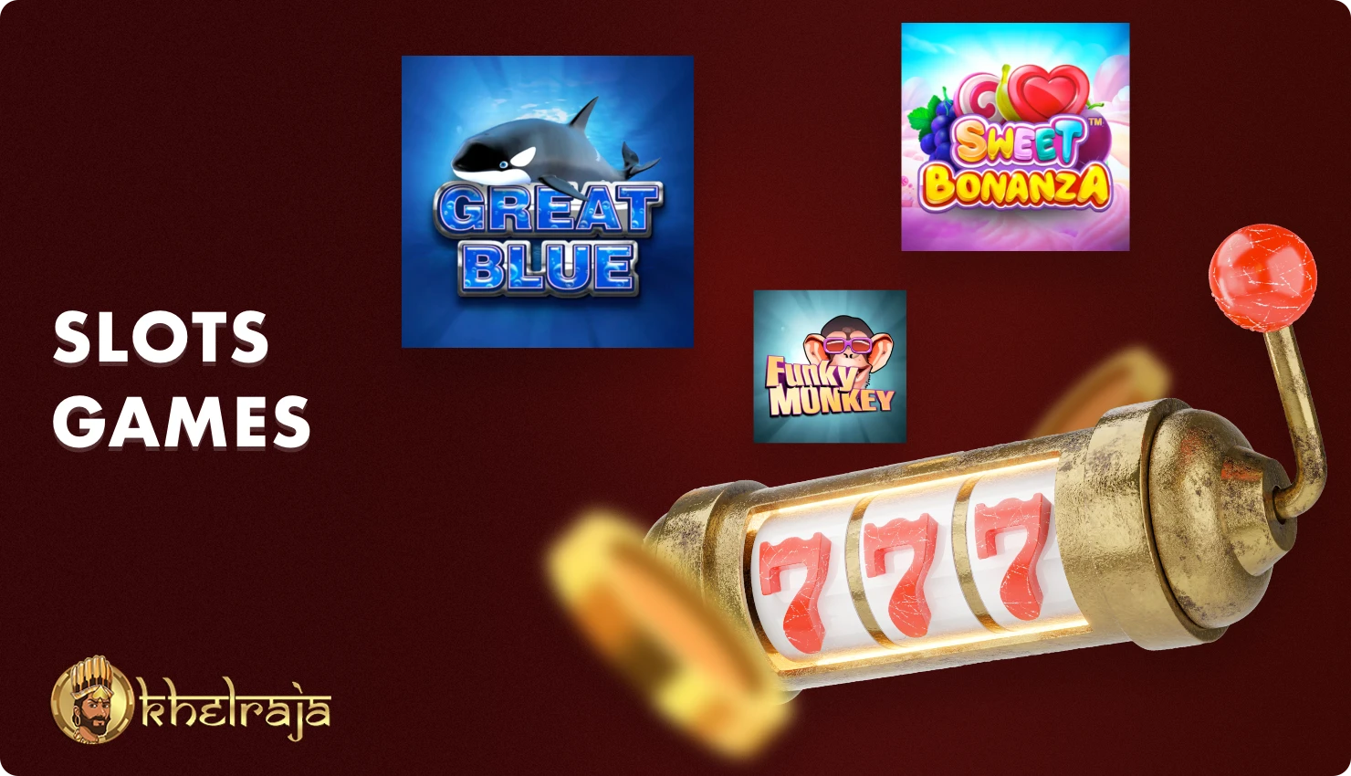 On the Khelraja platform Indian users can play hundreds of popular slots