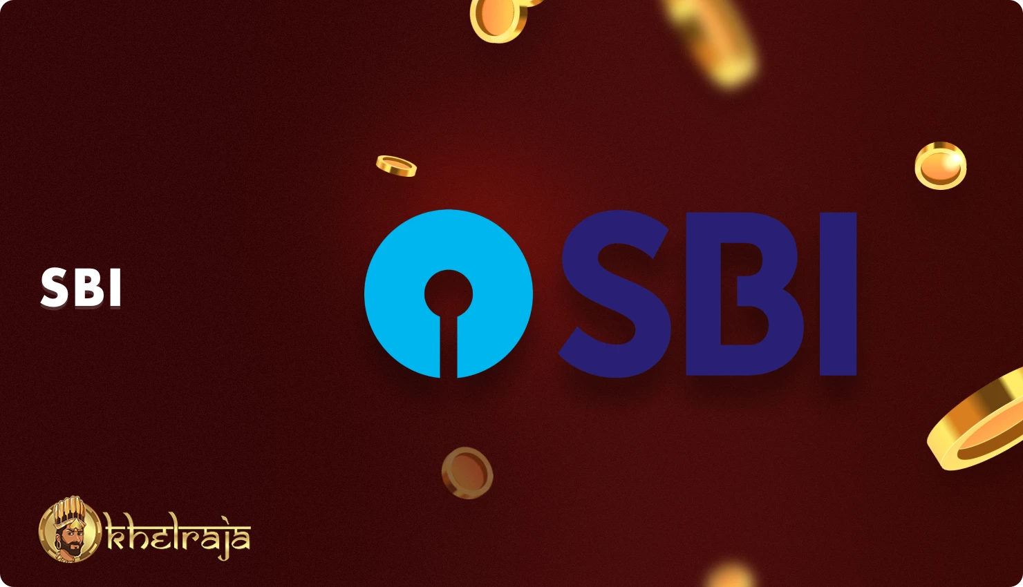 Khelraja users from India can use SBI for payment transactions on the platform