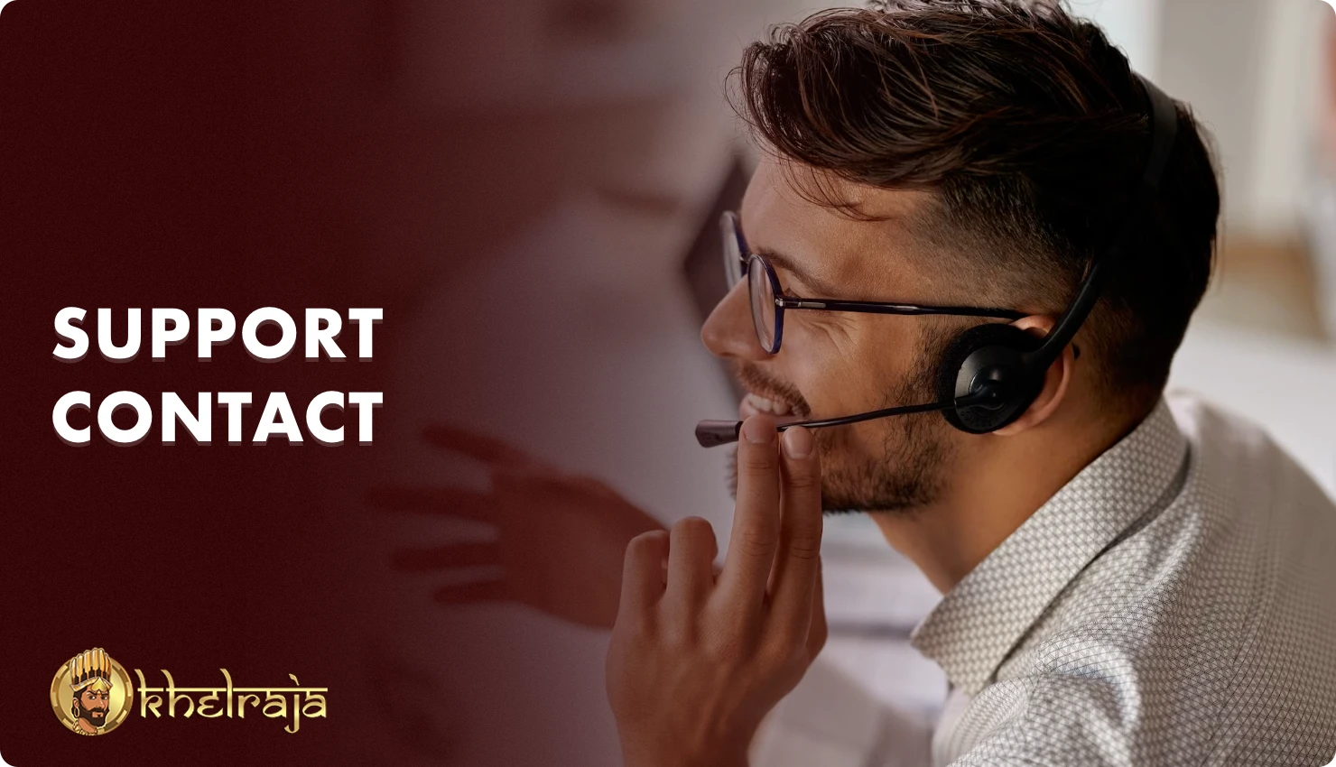 Indian players can contact Khelraja support using one of the following communication options