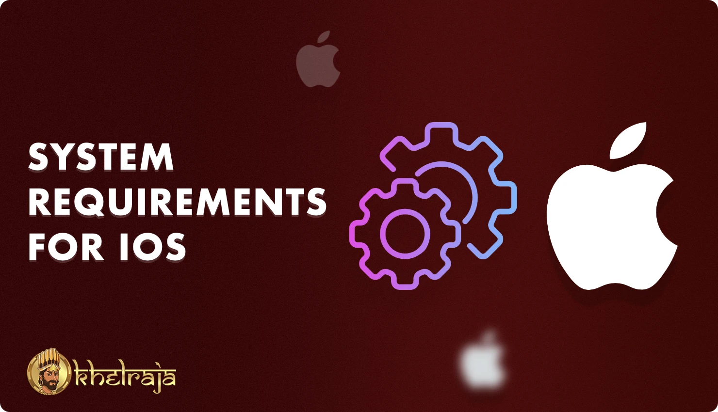 Khelraja ऐप की सिस्टम आवश्यकताएँ इसे पुराने iOS स्मार्टफ़ोन और टैबलेट पर भी इंस्टॉल करने की अनुमति देती हैं