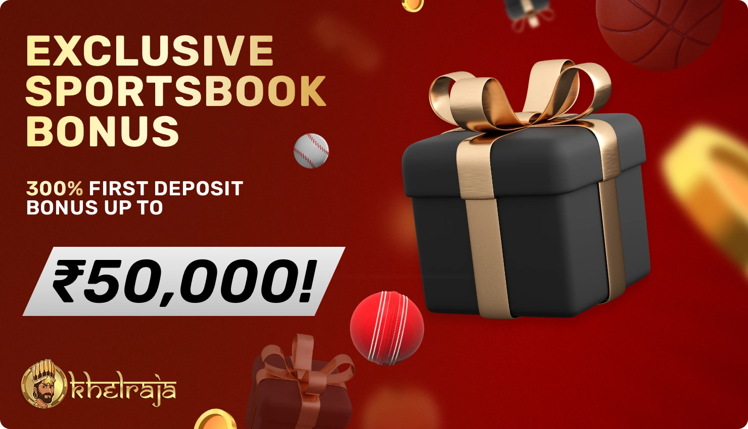 For users who love to bet on sports at Khelraja, an eclusive sportsbook bonus is available